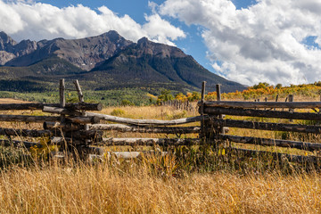 fall season in the mountains