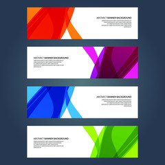 Vector Abstract design banner web template