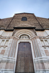 Saint  Petronius Basilica in Bologna - Italy