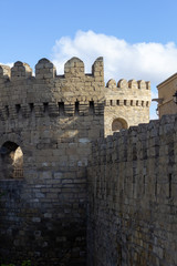 Icheri Sheher, Old Town Baku. Historic city center at capital of Azerbaijan.
