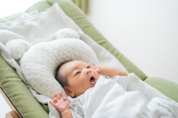 Obraz na płótnie Canvas 新生児（0歳0ヶ月）