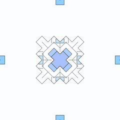 Contour pattern abstract background design, book geometric.