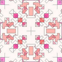 Contour pattern abstract background design, doodle texture.