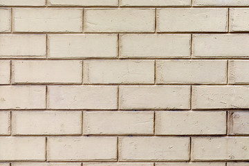 Rough brick wall for texture or background.