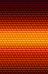 Orange gold geometric cube 3D pattern background, block flyer.
