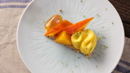 マンゴーのデザート