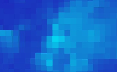 Abstract cube 3d extrude background, shape render.