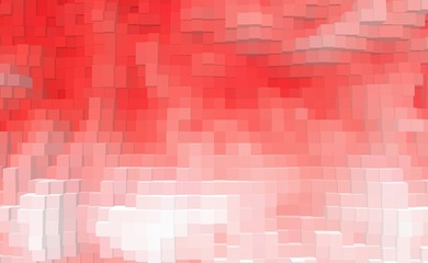 Obraz premium Abstract cube 3d extrude background, technology render.