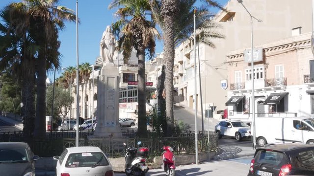 St. Julian, Malta, Statue of the Sacred Heart of Jesus