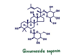 Ginsenosides or panaxosides are a class of natural product steroid glycosides and triterpene saponins. Compounds in this family are found almost exclusively in the plant genus Panax 
