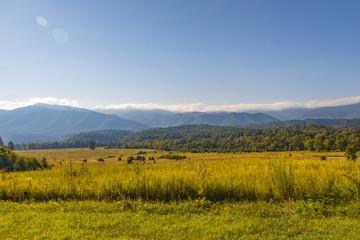 Cades Cove in Great Smoky Mountains National Park