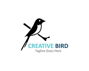 Creative logo design Bird vector template icon