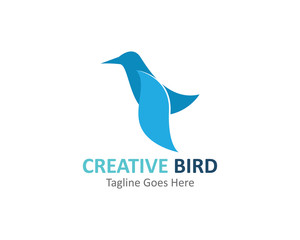 Creative logo design Bird vector template icon