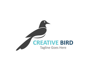 Creative logo design Bird vector template icon
