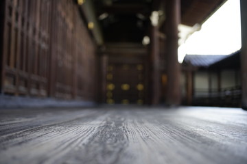 古都京都の廊下　Corridor in ancient Kyoto Japan 