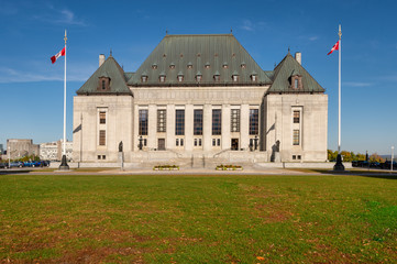 Fototapeta na wymiar Supreme court of Canada in Ottawa