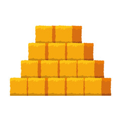 bales of hay stack icon