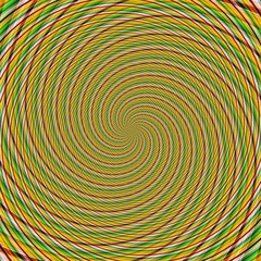 Abstract background illusion hypnotic illustration, decoration.