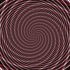 Abstract background illusion hypnotic illustration, design rotation.