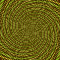 Fototapeta premium Abstract background illusion hypnotic illustration, optical deceptive.