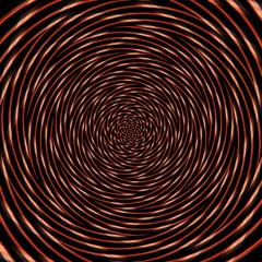 Illusion background spiral pattern zig-zag, hypnotic.