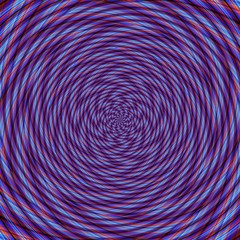 Illusion background spiral pattern zig-zag, curves.
