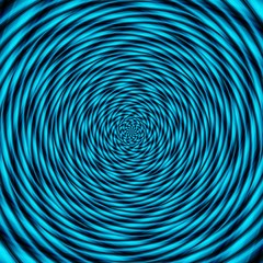 Obraz premium Illusion background spiral pattern zig-zag, magic surreal.