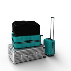 Plastic Luggage, Aluminum Luggage, SuitCase