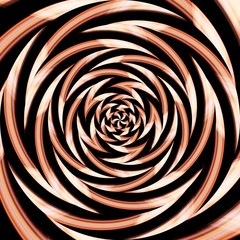 Spiral swirl pattern background abstract, zigzag.