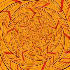 Spiral swirl pattern background abstract, illusion decorative.