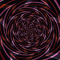 Fototapeta na wymiar Spiral swirl pattern background abstract, illustration texture.