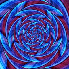 Fototapeta na wymiar Spiral swirl pattern background abstract, optical surreal.