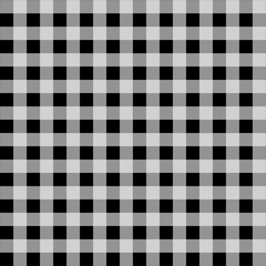 Black and white gingham seamless pattern design