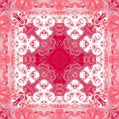kaleidoscope purple geometric pattern abstract. pink.