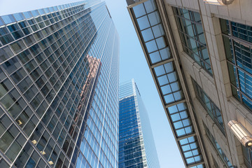 Fototapeta na wymiar Toronto financial district skyline and modern architecture. Canada