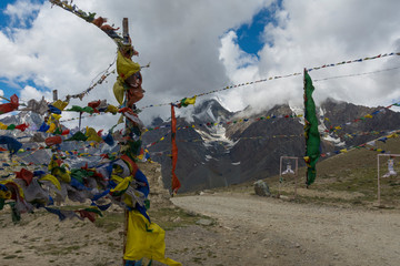 Chorton  at Kumzum La,Himachal Pradesh,India