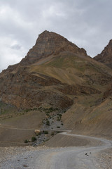 High Mountain pass at Kumzum La,Himachal Pradesh,India