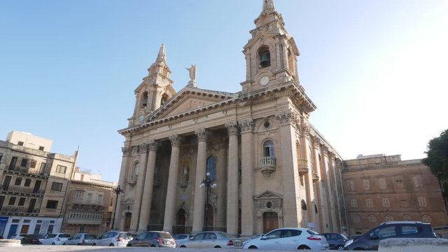 Valletta, Malta, St. Publius church