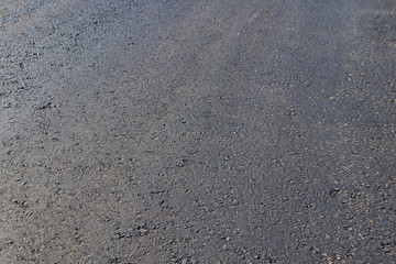 Texture of the new asphalt for background