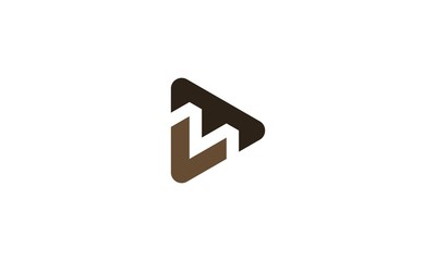 letter m play logo