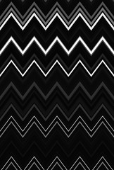 zigzag monochrome pattern chevron background. texture white.