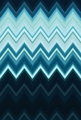 aquamarine chevron zigzag turquoise pattern. bluegreen cyan.