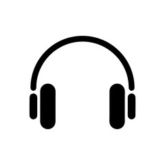 Fototapeta na wymiar Headset icon music templates