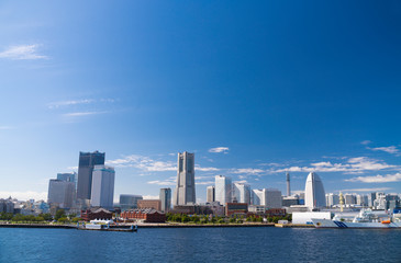 Fototapeta premium 横浜風景 みなとみらい 2019年10月