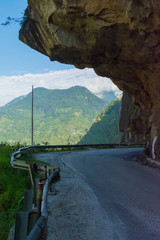 Dangerous Shimla Kalpa Road,Himachal Pradesh,India