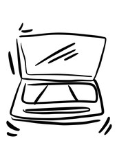 Pictograph of mirror for template logo, icon, and identity designs.