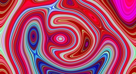 Fototapeta na wymiar Psychedelic abstract pattern and hypnotic background for trend art, futuristic artistic.