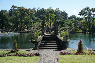 The former royal palace of Tirtagangga Karangasem Bali  Indonesia