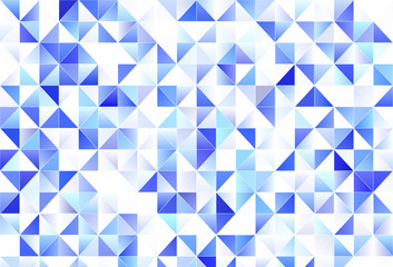 Light vector background with triangles.
