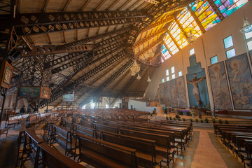 Church at Khima,Nagaland,India